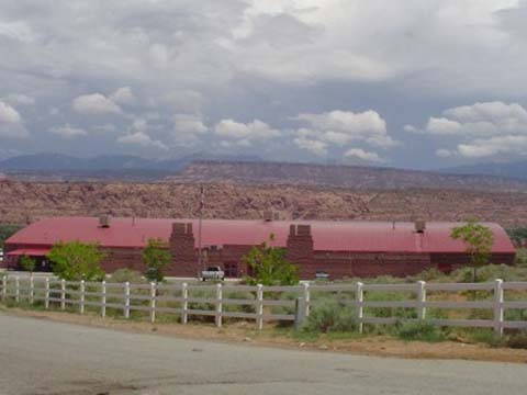 Entrance of Arena Building